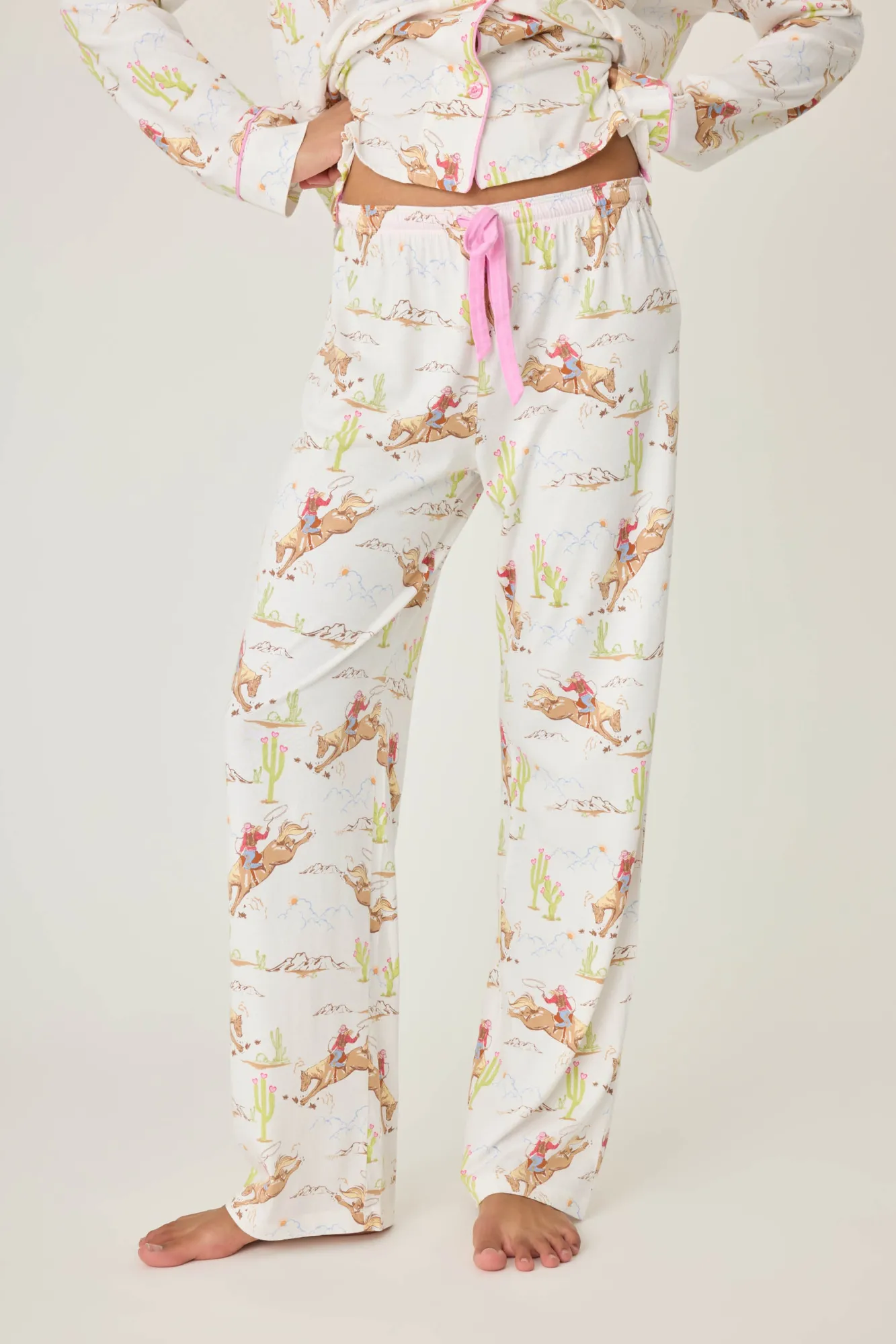 P.J. Salvage Bottoms | Cotton>Playful Prints Western Pajama Pant