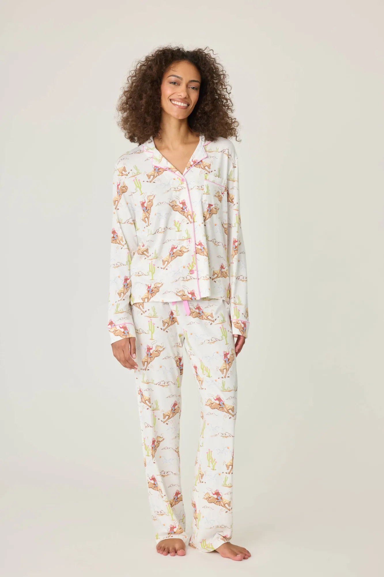 P.J. Salvage Bottoms | Cotton>Playful Prints Western Pajama Pant