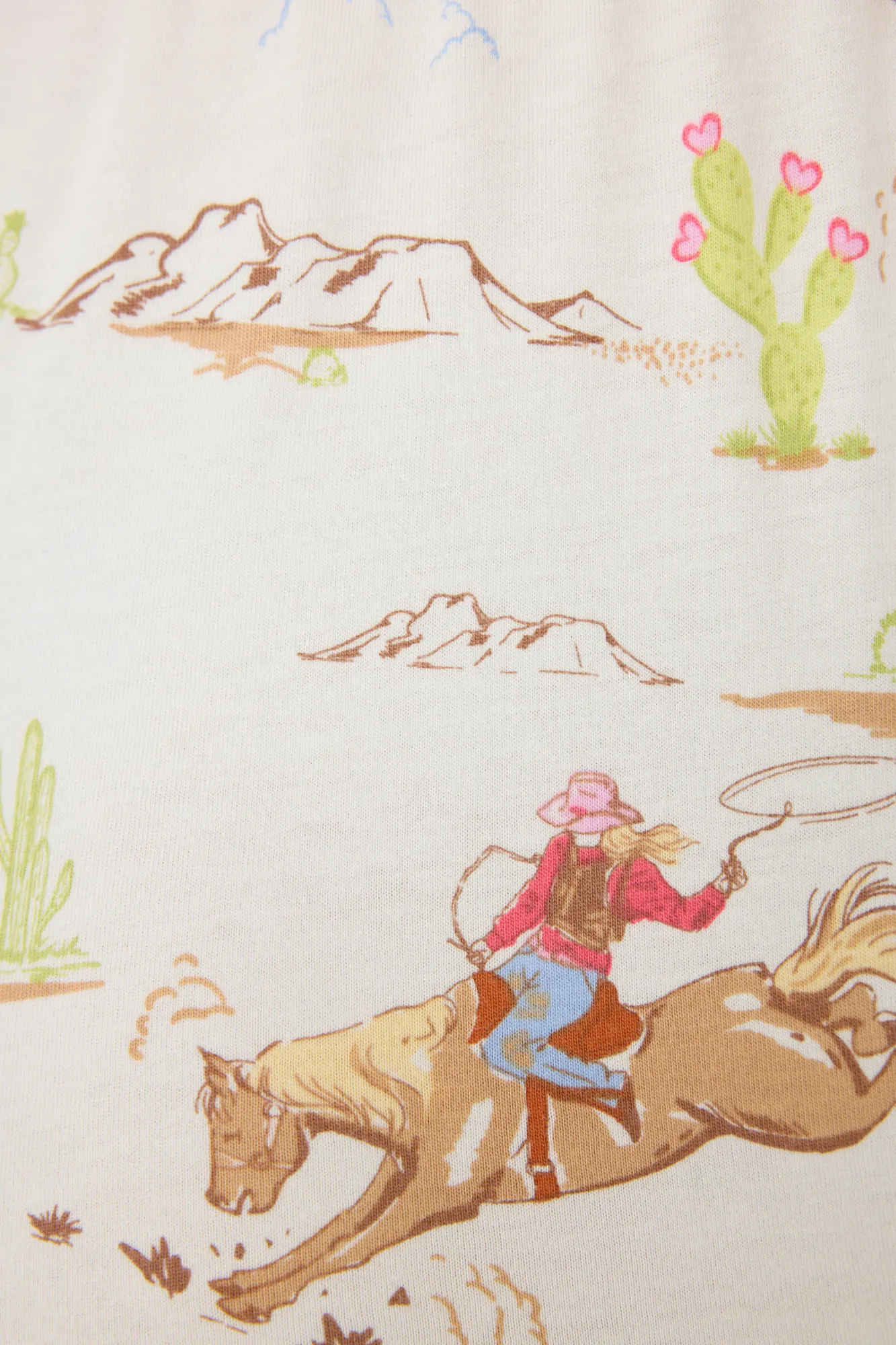 P.J. Salvage Pj Sets | Pj Sets>Playful Prints Western T-shirt & Short Set
