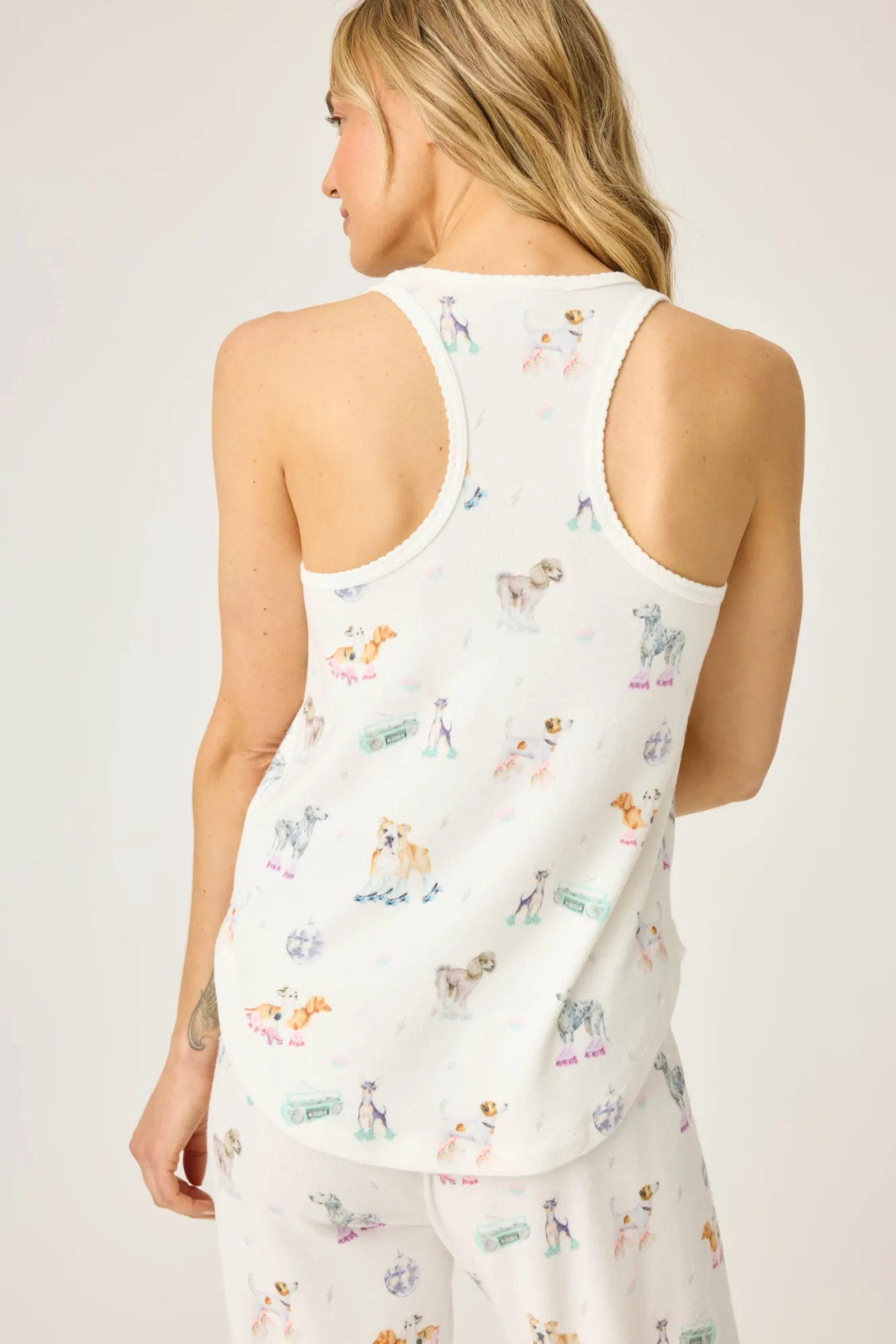 P.J. Salvage Tops | Peachy>Roll With It Tank Top