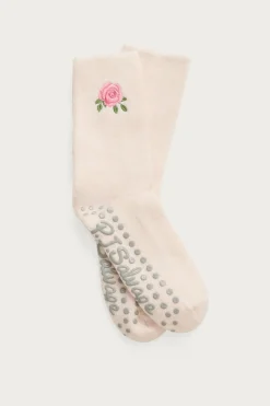 P.J. Salvage Socks | Cotton>Rose Terry Mini Crew Socks