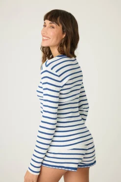 P.J. Salvage Tops | Stripes><noscript><img width=