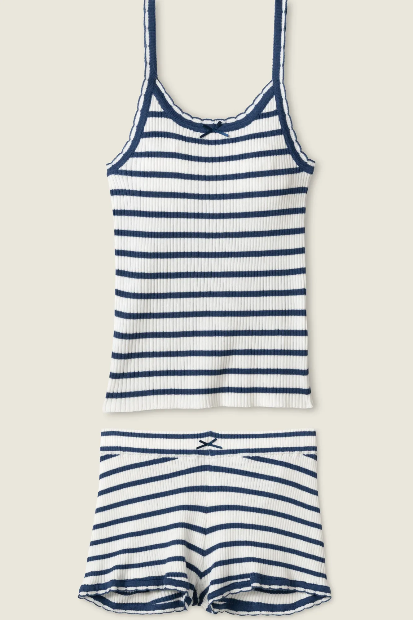 P.J. Salvage Loungewear | Loungewear>Seaside Striped Rib Lounge Set