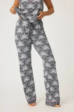 Women P.J. Salvage Bottoms | Florals & Botanicals>Shady Beach Dreams Open Leg Pants