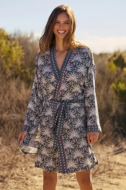 Women P.J. Salvage Robes & Nightshirts | Florals & Botanicals>Shady Beach Dreams Robe