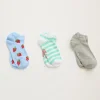 P.J. Salvage Socks | Cotton>Strawberry 3-Pack No Show Socks
