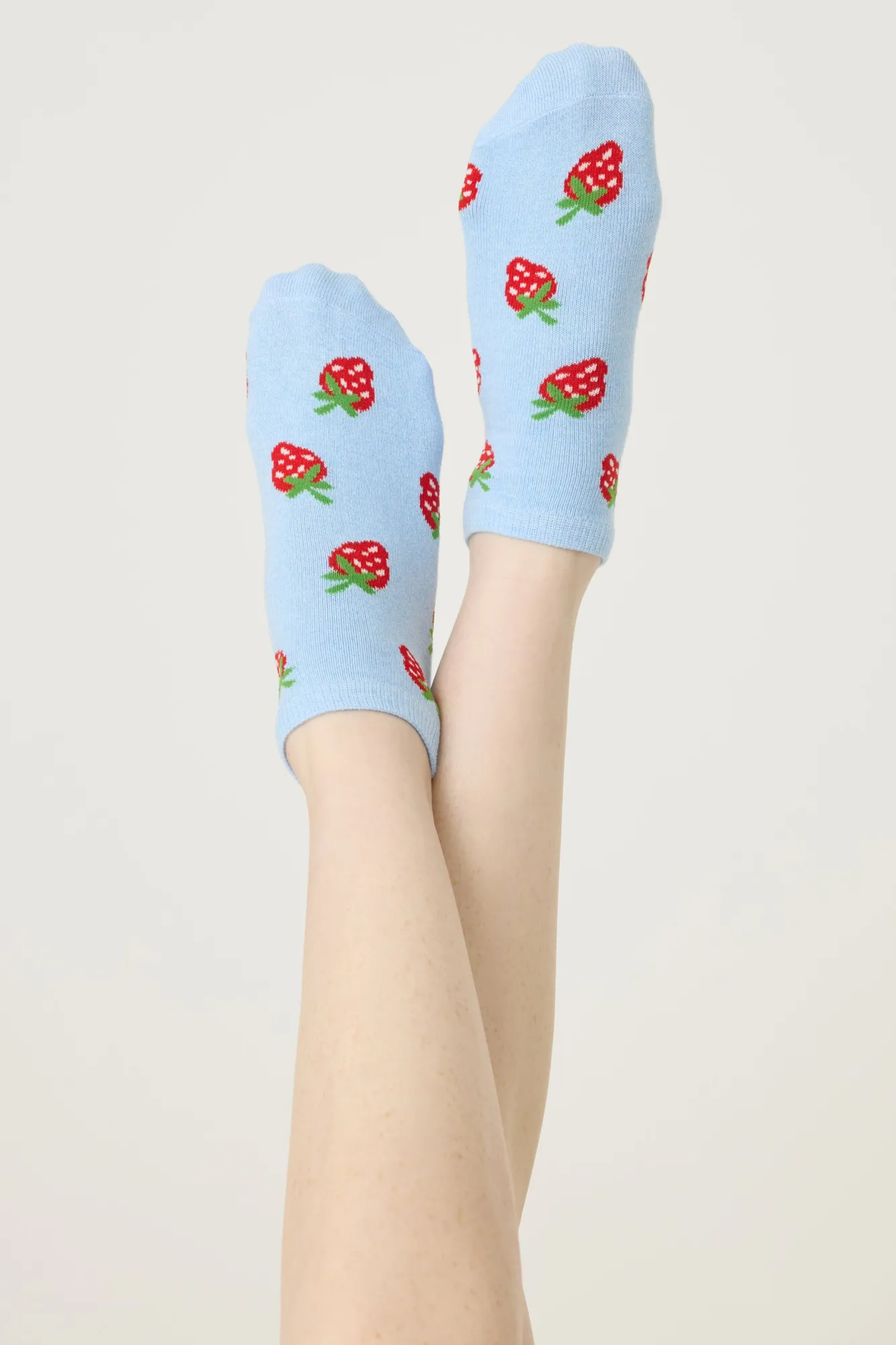 P.J. Salvage Socks | Cotton>Strawberry 3-Pack No Show Socks