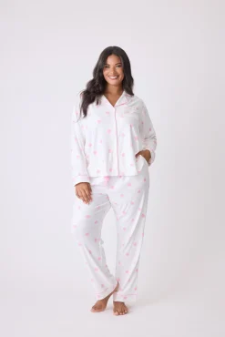 P.J. Salvage Pj Sets | Pj Sets>Susan G. Komen Choose Happy PJ Set Plus Size