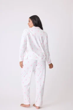 P.J. Salvage Pj Sets | Pj Sets>Susan G. Komen Choose Happy PJ Set Plus Size