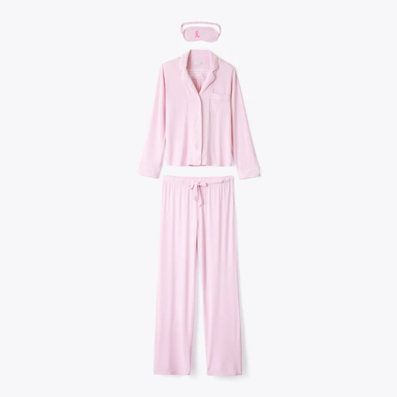 P.J. Salvage Pj Sets | Pj Sets>Susan G. Komen 3-Piece Modal PJ Set Plus Size
