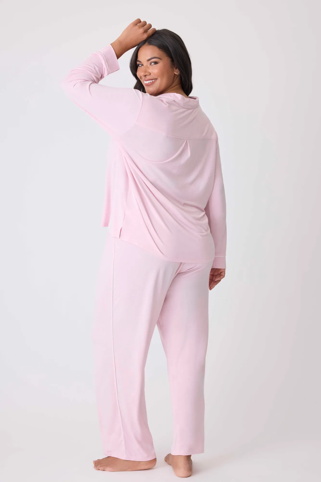 P.J. Salvage Pj Sets | Pj Sets>Susan G. Komen 3-Piece Modal PJ Set Plus Size