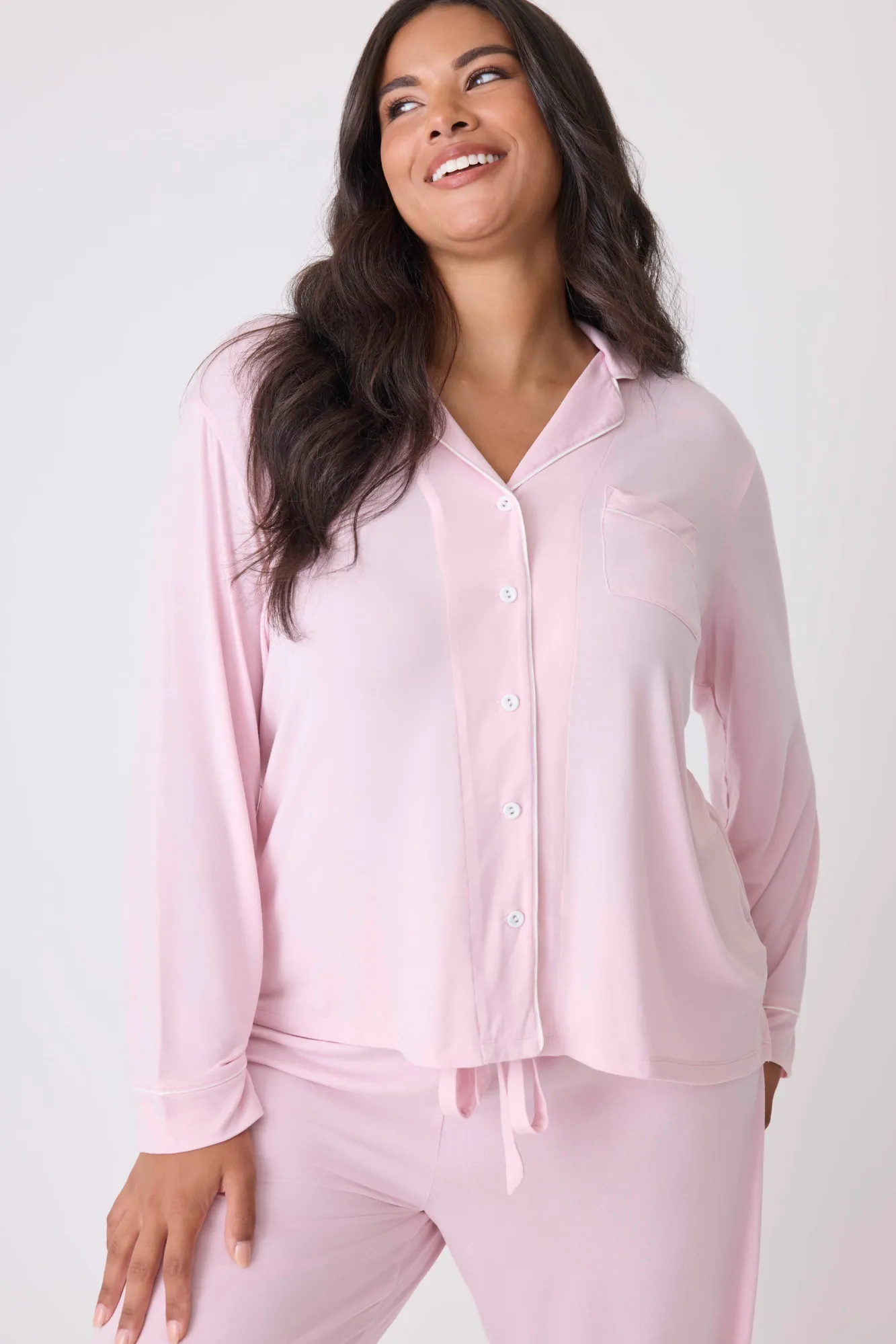 P.J. Salvage Pj Sets | Pj Sets>Susan G. Komen 3-Piece Modal PJ Set Plus Size