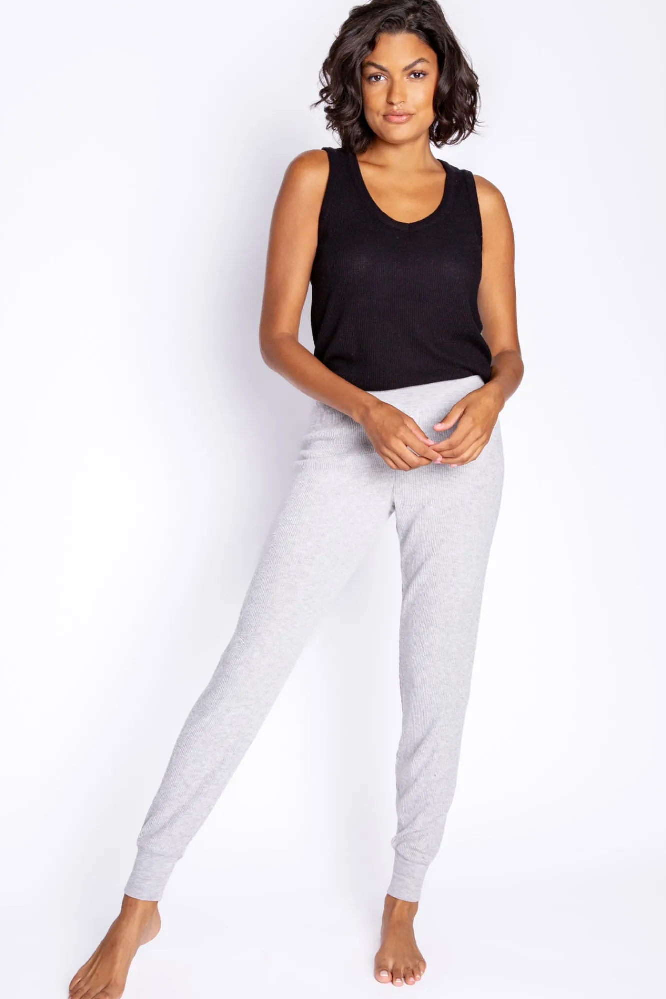 P.J. Salvage Bottoms | Peachy>Textured Essentials Jammie Pants