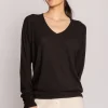 P.J. Salvage Tops | Peachy>Textured Essentials Long Sleeve Top