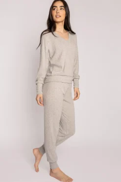 P.J. Salvage Peachy | Warmer Fabrics>Textured Essentials Lounge Set