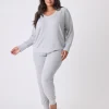 P.J. Salvage Peachy | Warmer Fabrics>Textured Essentials Plus Size Lounge Set