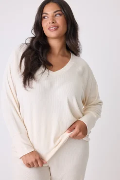 P.J. Salvage Peachy | Warmer Fabrics>Textured Essentials Plus Size Lounge Set