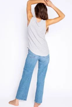P.J. Salvage Tops | Peachy>Textured Essentials Tank Top