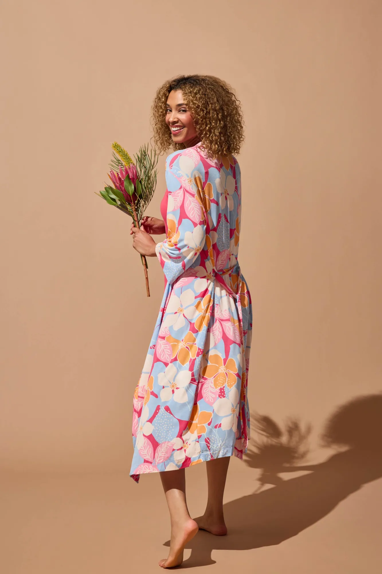 Women P.J. Salvage Robes & Nightshirts | Florals & Botanicals>Tropical Dreams Floral Robe