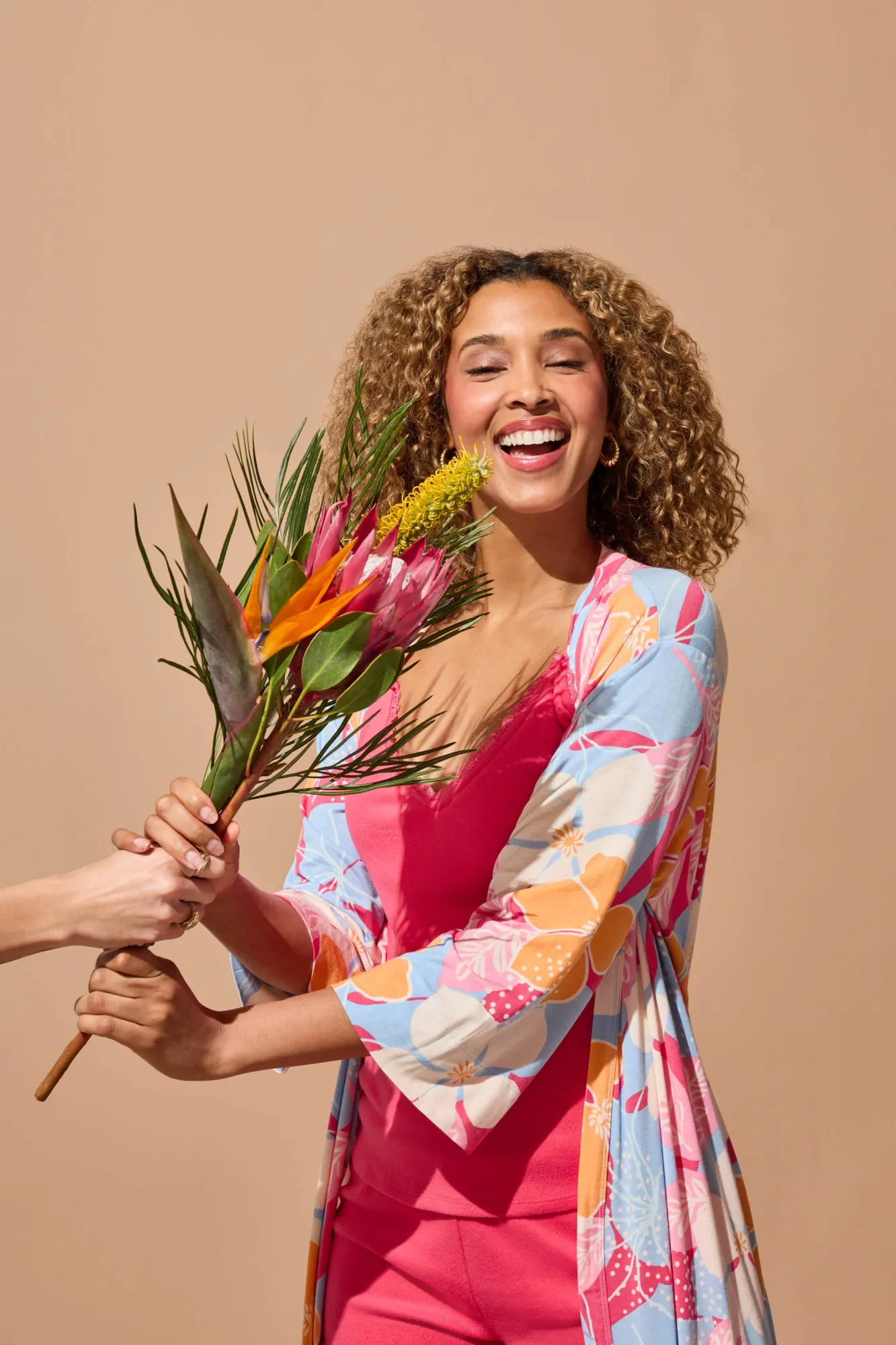 Women P.J. Salvage Robes & Nightshirts | Florals & Botanicals>Tropical Dreams Floral Robe