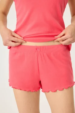 P.J. Salvage Loungewear | Loungewear>Tropical Dreams Lettuce Hem Shorts