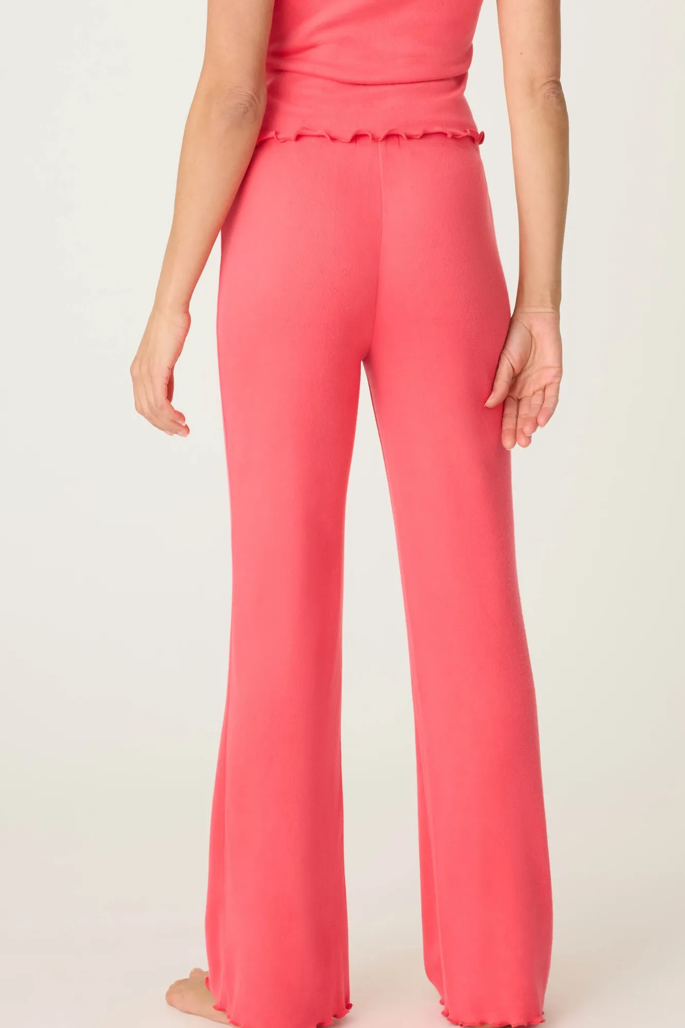 P.J. Salvage Bottoms | Pointelle>Tropical Dreams Open Leg Pants