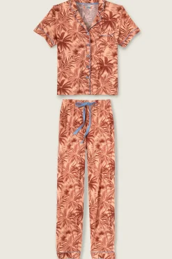 Women P.J. Salvage Pj Sets | Pj Sets>Whimsy Palm PJ Set