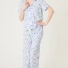 Women P.J. Salvage Pj Sets | Pj Sets>Whimsy Shoes Cropped PJ Set