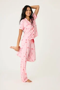 Women P.J. Salvage Pj Sets | Pj Sets>Whimsy Tiger PJ Set