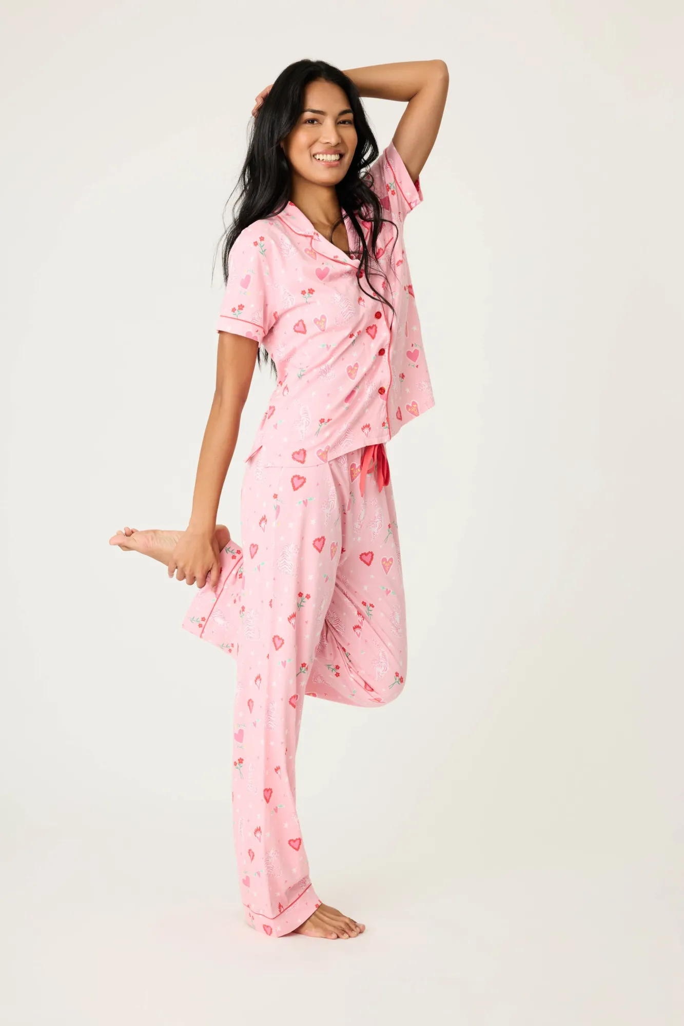Women P.J. Salvage Pj Sets | Pj Sets>Whimsy Tiger PJ Set