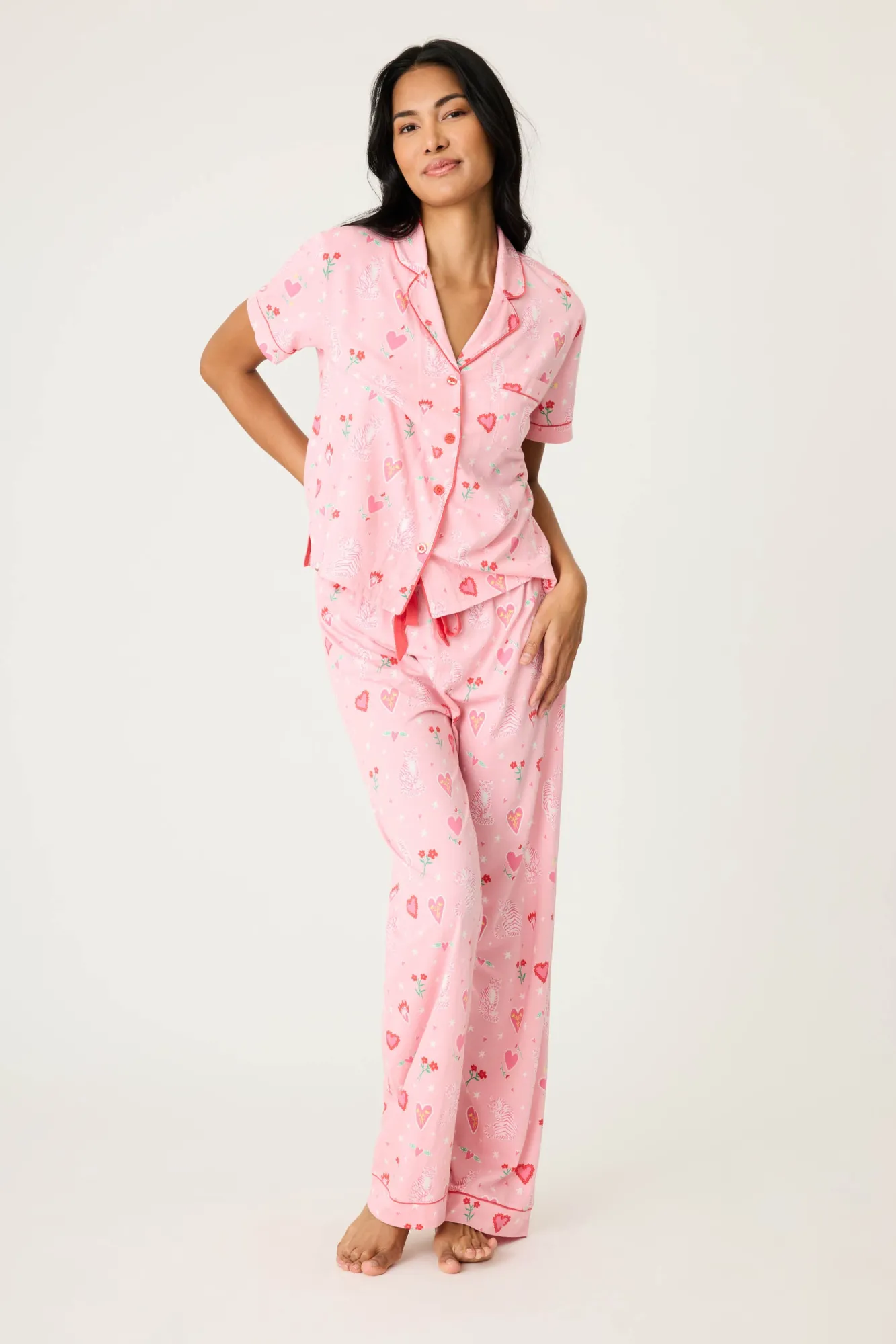Women P.J. Salvage Pj Sets | Pj Sets>Whimsy Tiger PJ Set