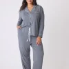 P.J. Salvage Pj Sets | Pj Sets>Wild Dreams Modal 3-Piece PJ Set Plus Size