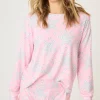 P.J. Salvage Tops | Peachy>Written In The Stars Long Sleeve Top