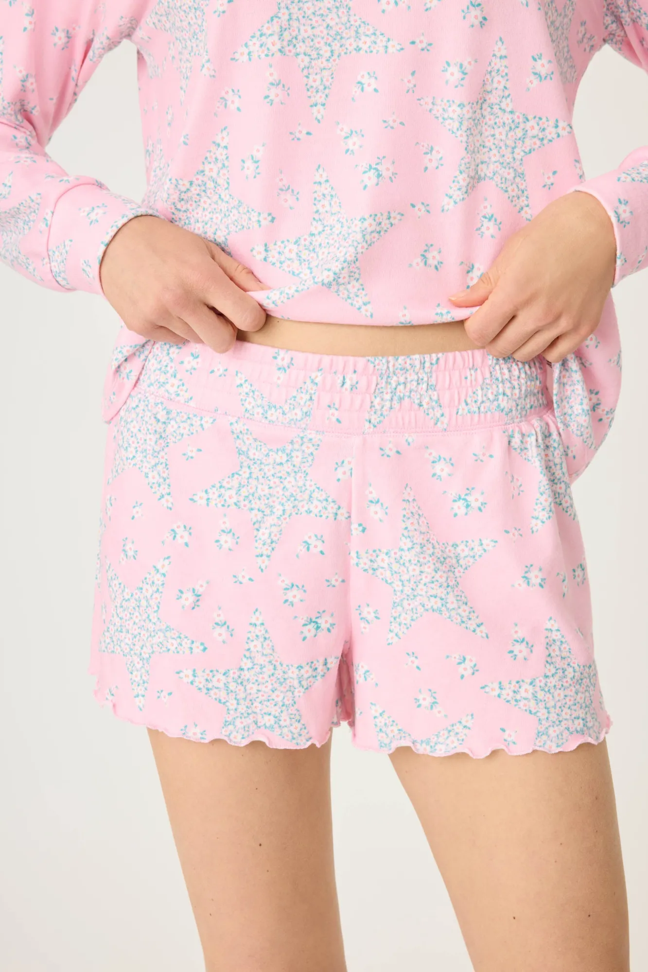 P.J. Salvage Bottoms | Peachy>Written In The Stars Shorts